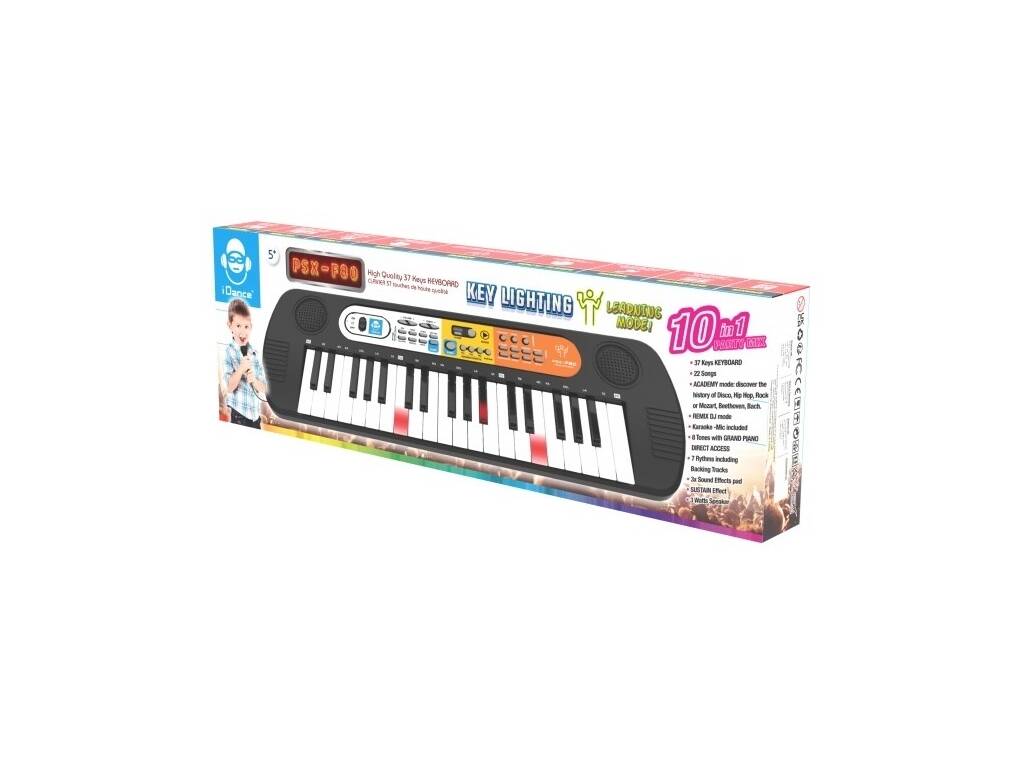 Clavier lumineux 37 touches 10 en 1
