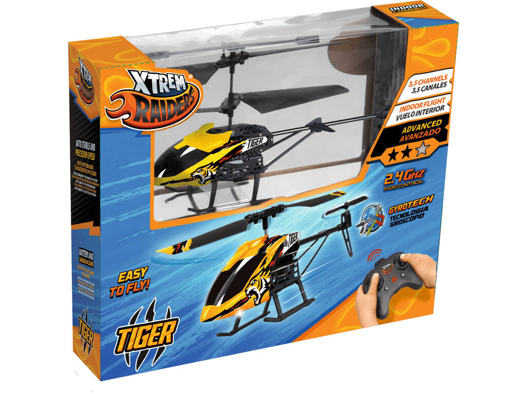 Xtrem Raiders Hélicoptère radiocommandé Tiger