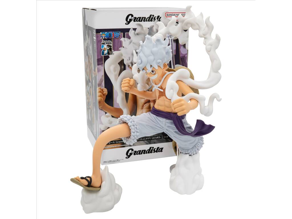 One Piece Grandista Figura Monkey D. Luffy GEAR5 de 21 cm