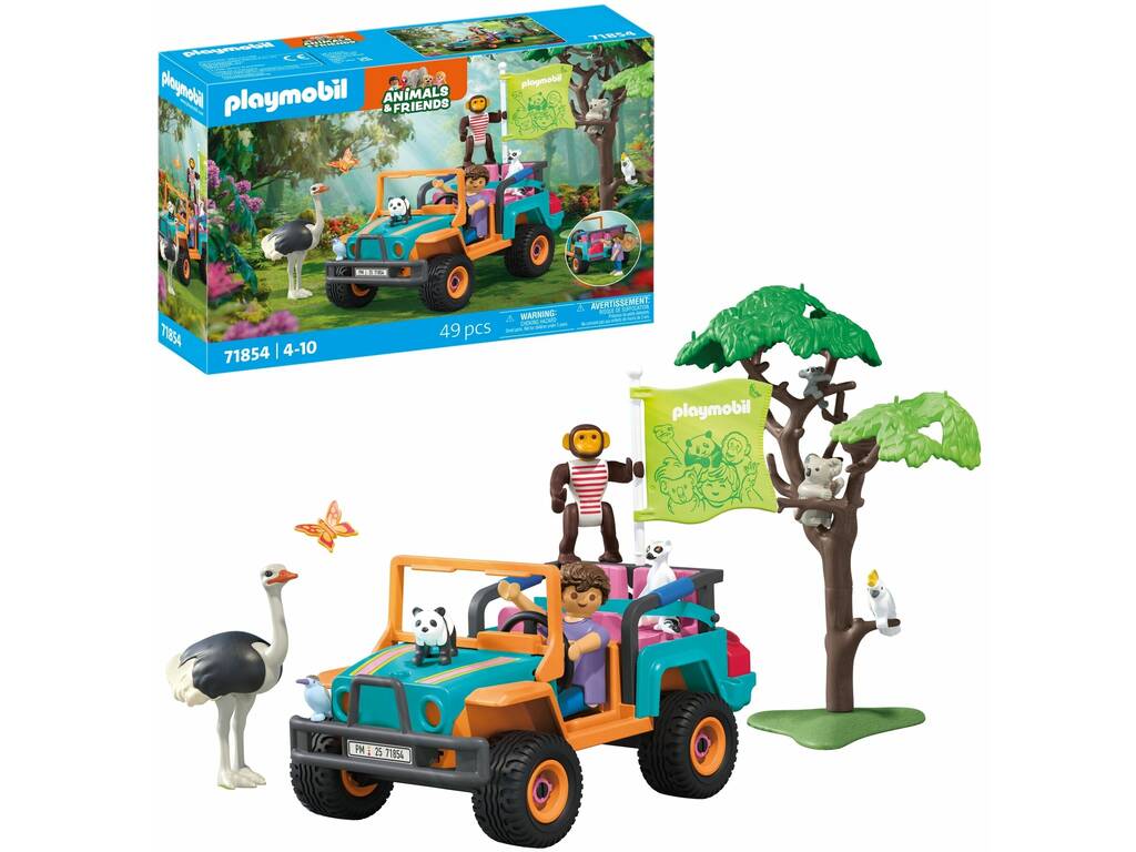 Playmobil Animals & Friends Tous terrains Couleurs