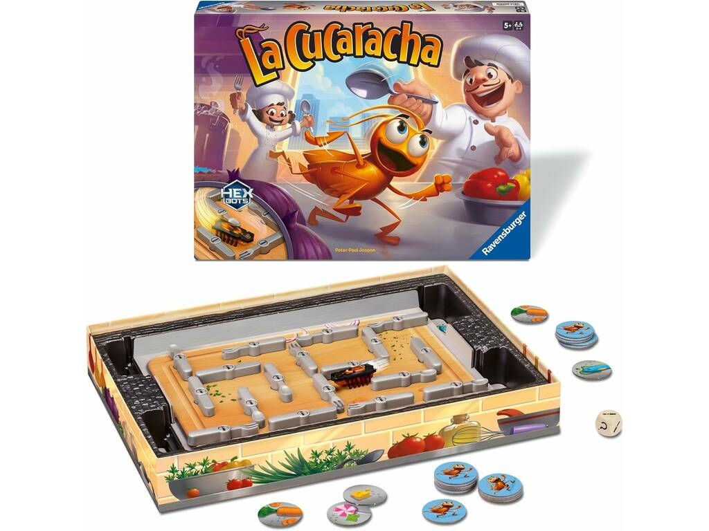 La Cucaracha con Nano HEX Bots
