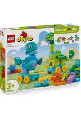 Lego Duplo Dinosauri su ruote 3 in 1