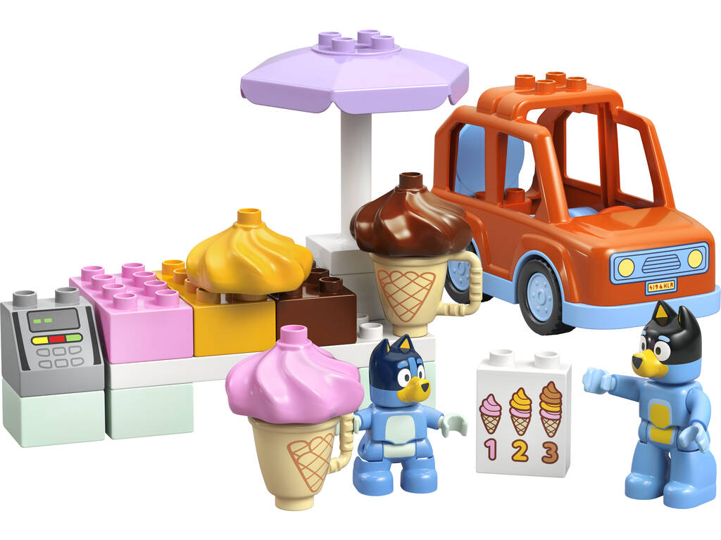 Lego Duplo Bluey Excursion à la glacerie avec Bluey