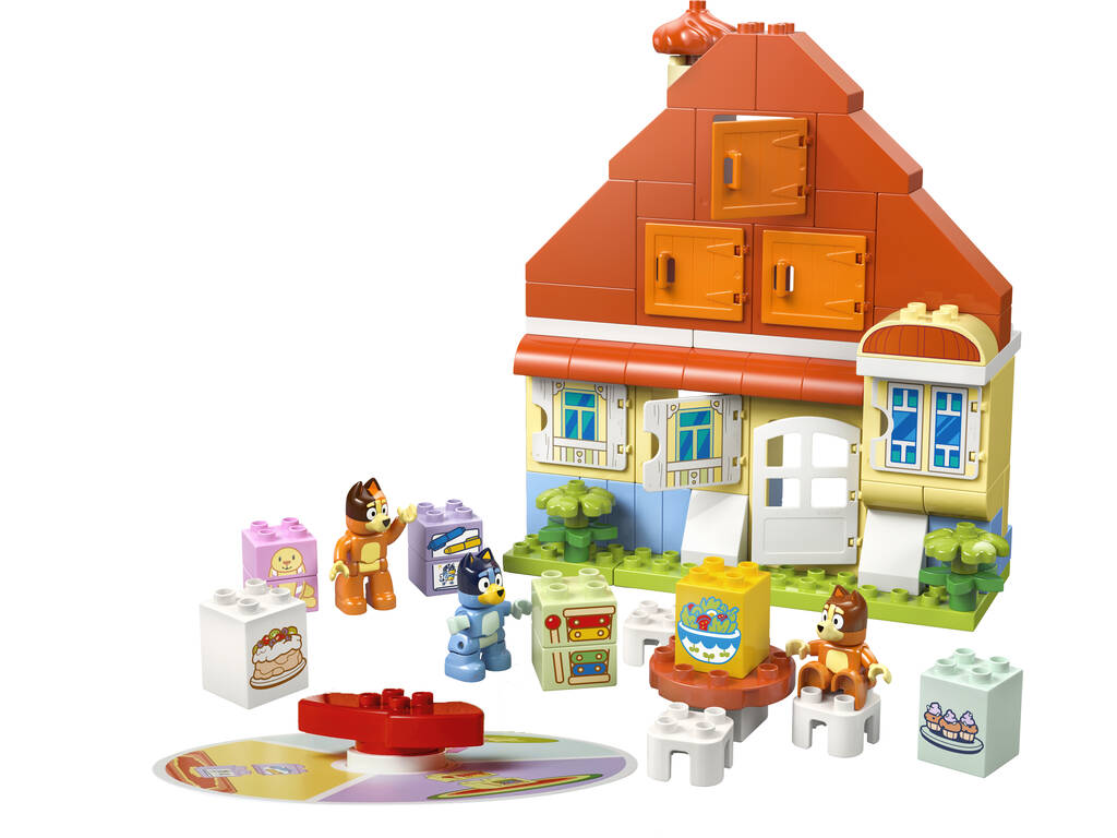 Lego Duplo Bluey Maison familiale de Bluey avec jeu de mémoire