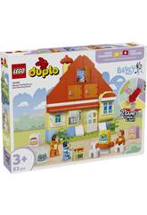 Lego Duplo Bluey Maison familiale de Bluey avec jeu de mémoire