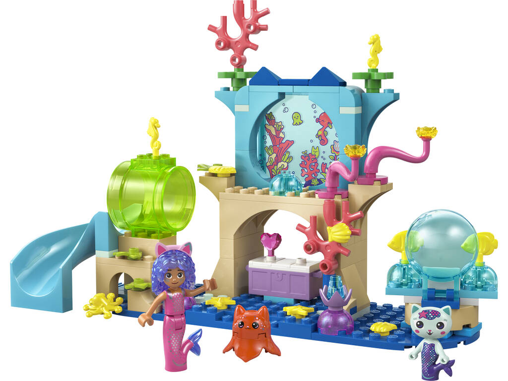 Lego La maison de poupées de Gabby L'aventure dans l'aquarium de Gabby Sirène
