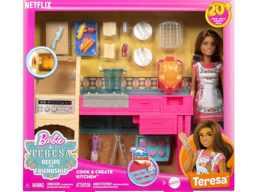 Barbie Teresa Recette pour la cuisine de l'amitié