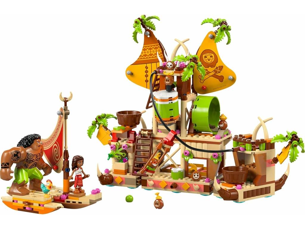 Lego Disney Vaiana 2 Barca dei Kakamora