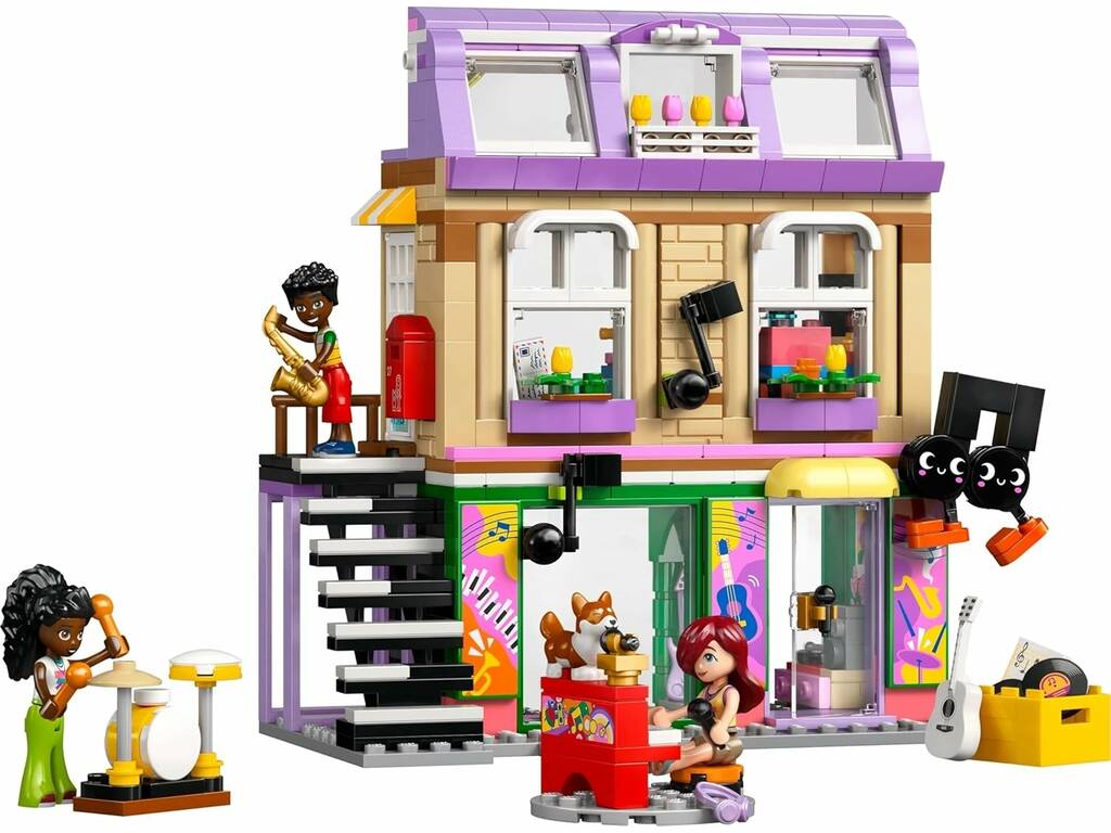 Lego Friends Appartement et magasin de musique