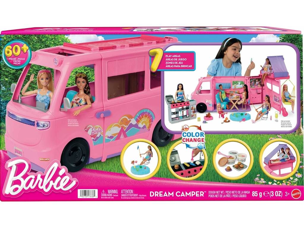 Barbie Véhicule Dream Camper avec accessoires