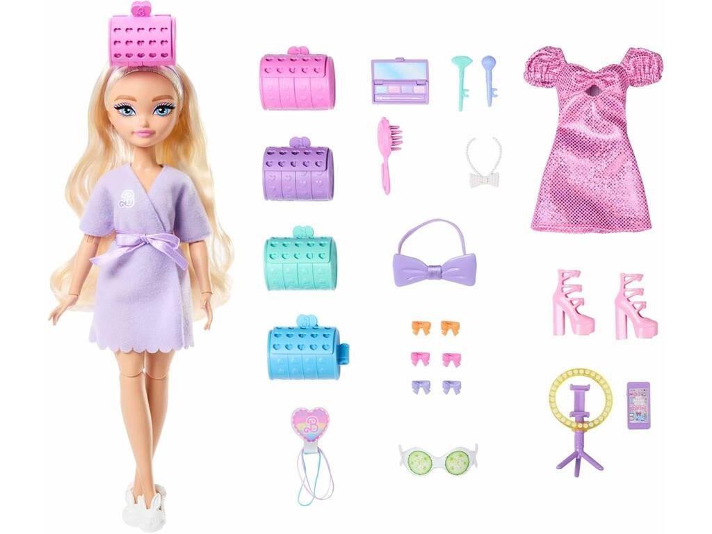 Barbie Dream Besties Poupée avec accessoires de coiffure