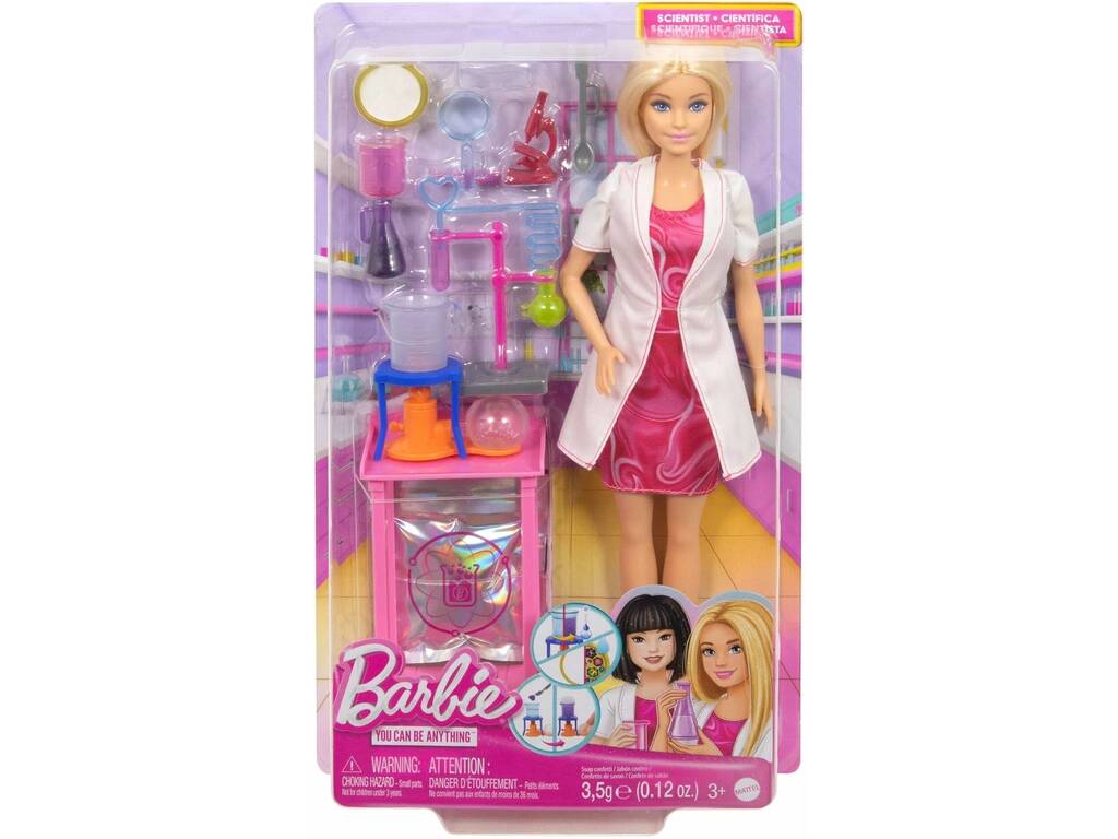 Barbie Muñeca Tú Puedes Ser Científica