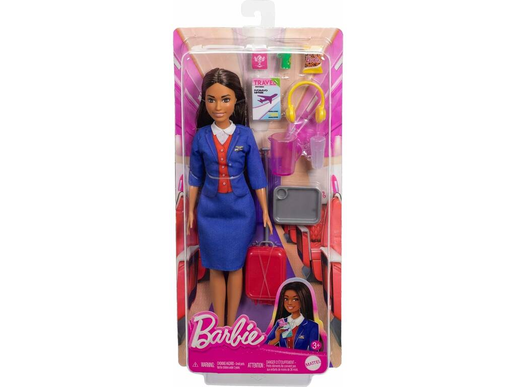 Barbie hôtesse de l'air