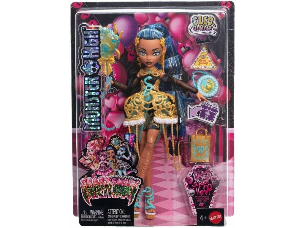 Monster High Poupée Cleo DeNile pour l'anniversaire ScarySweet