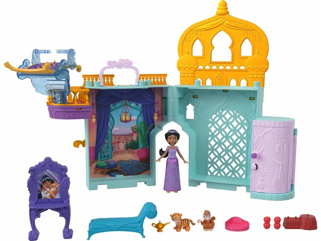 Château de Jasmine Disney Princess avec figurines et accessoires