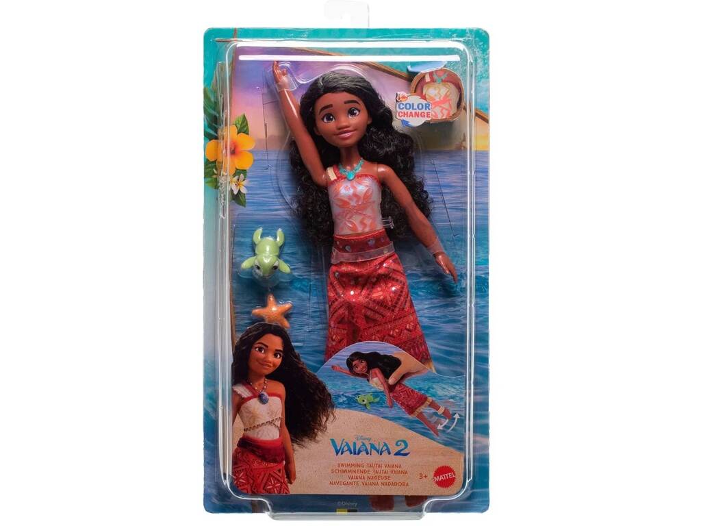 Poupée de natation Vaiana 2