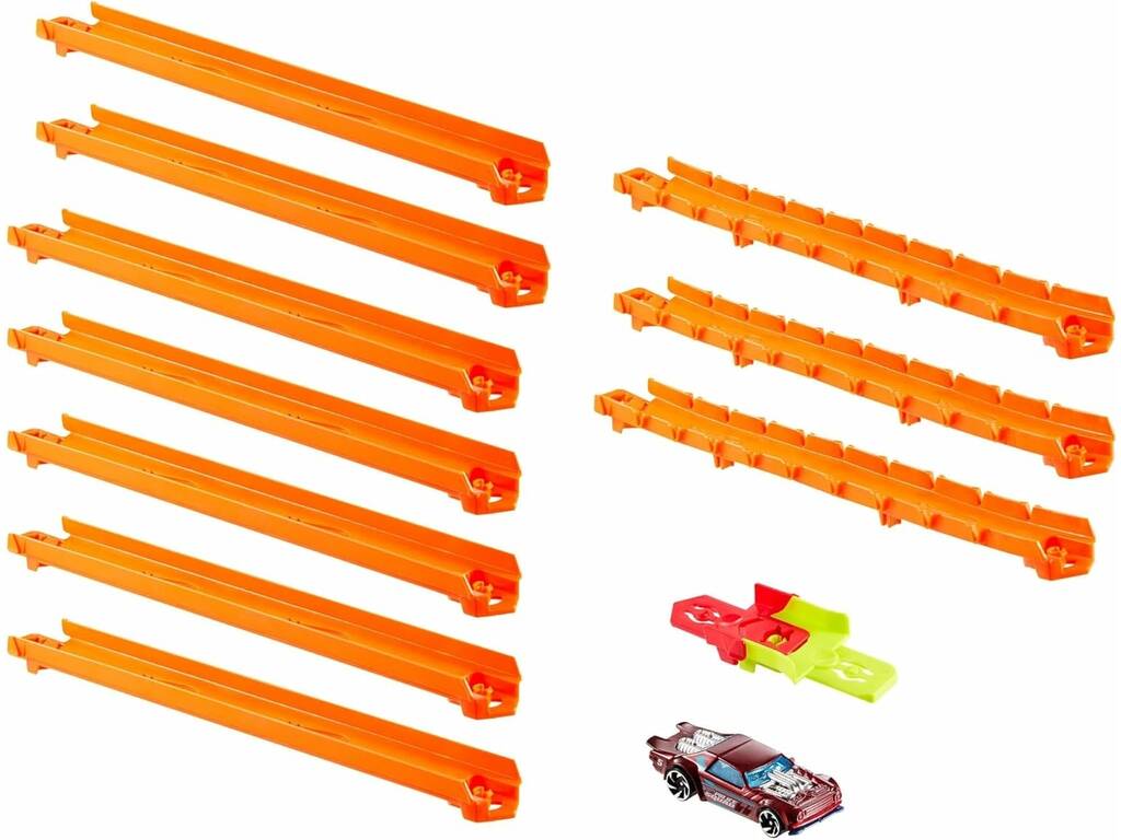 Hot Wheels Track Creator Pack de démarrage avec voiture et piste