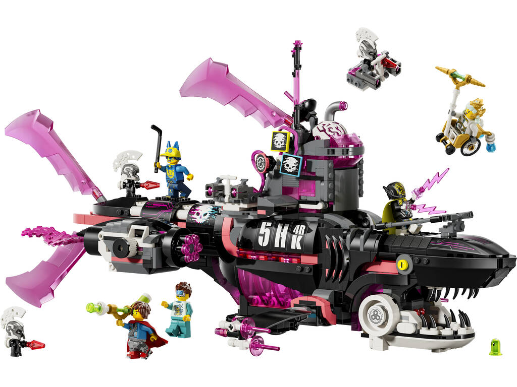Lego Dreamzzz Submarino Tiburón de las Pesadillas