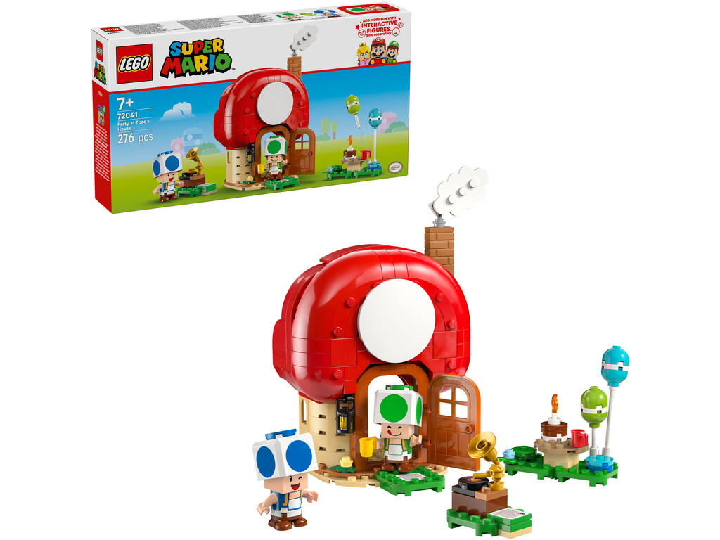 Lego Super Mario Fiesta à la maison de Toad