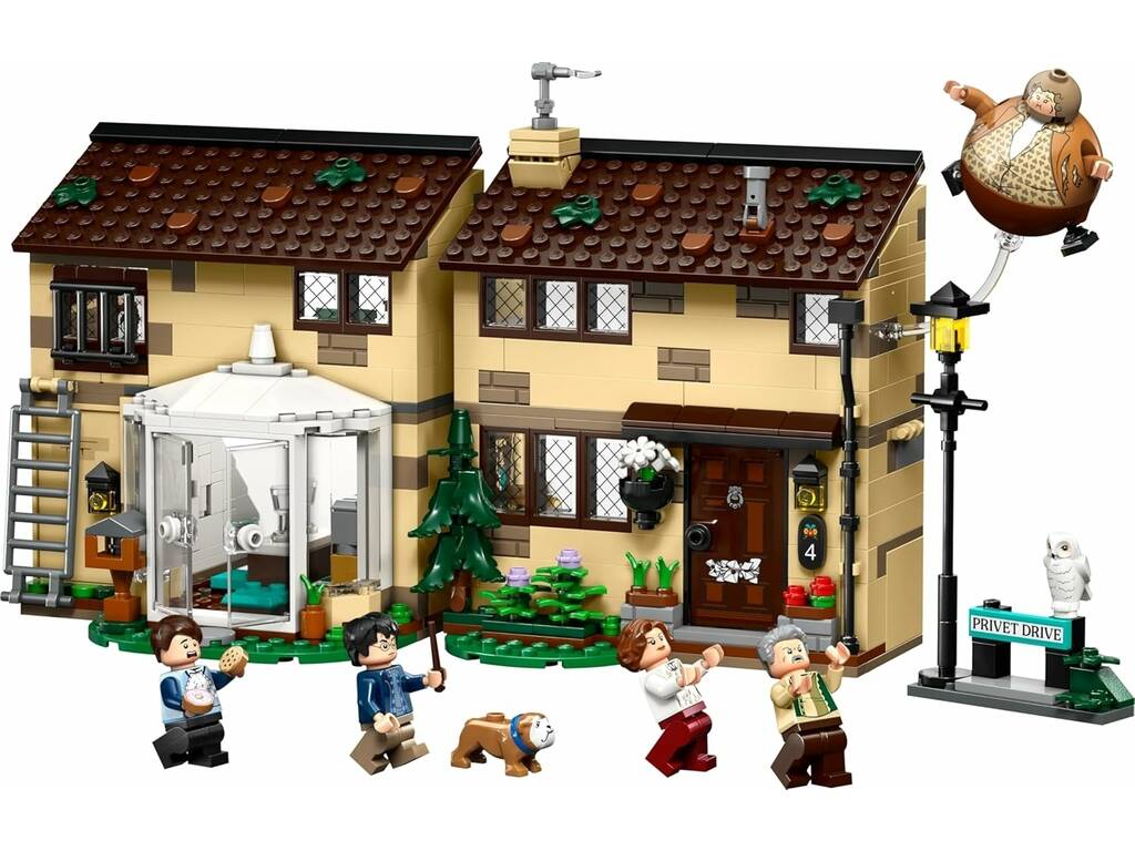 Lego Harry Potter Privet Drive Visite de tante Marge