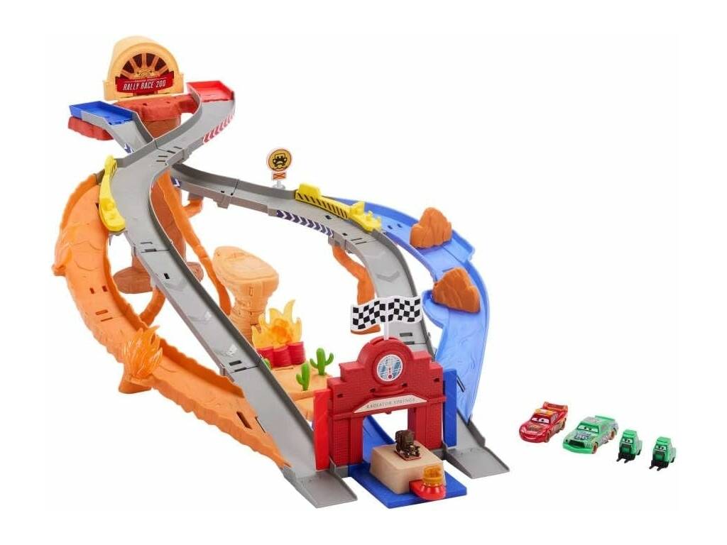 Cars Radiator Spreings Race & Rescue Piste de course de sauvetage