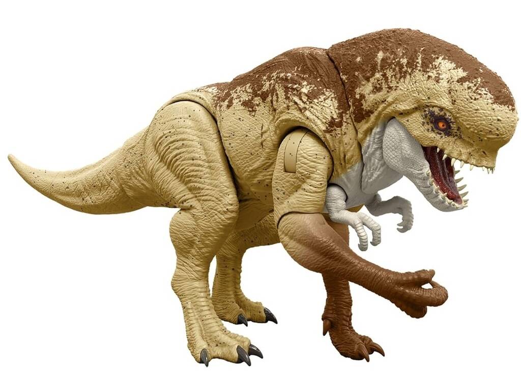 Jurassic World Rebirth Figurine Distortus Rex Attaque des griffes de 50 cm