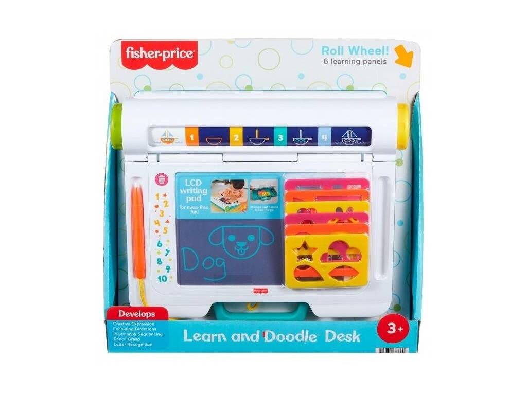 Fisher Price Bureau Apprendre et Gribouiller avec Gabarits