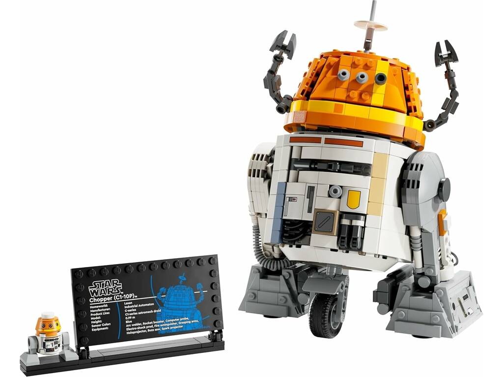 Lego Star Wars Chopper droïde astromécano C1-10P
