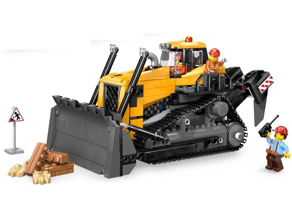 Lego City Bulldozer Jaune