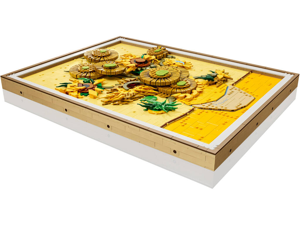 Lego Art Vincent VAn Gogh Los Girasoles