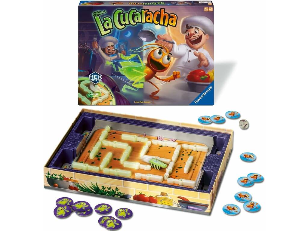 Jeu de société La Cucaracha Glows in the Dark