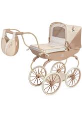 Chariot de poupée Tulipe classique avec sac à main