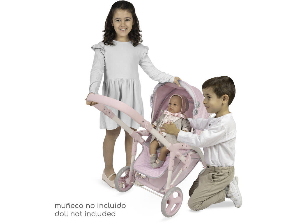 Sophie 3x1 Chariot de poupée pliable avec sac