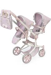 Cadeira de Bonecas Gémea Dobrável Sophie