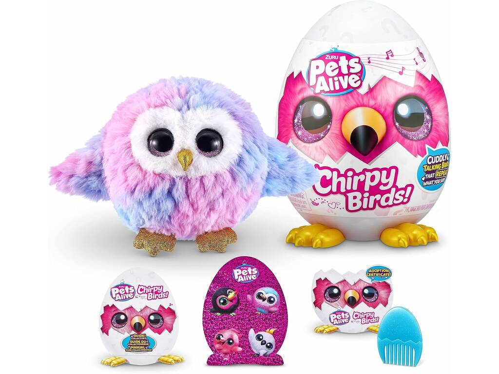 Pets Alive Œuf surprise Chripy Birds