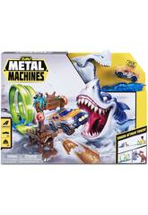Zuru Metal Machines Playset Shark-Attack Track avec vhicule