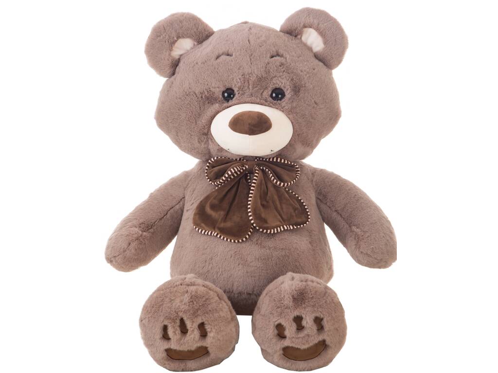Peluche ours Care de 105 cm avec nœud