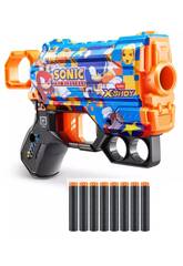 Zuru Xshot Skins Lanceur Sonic Menace avec 8 flchettes