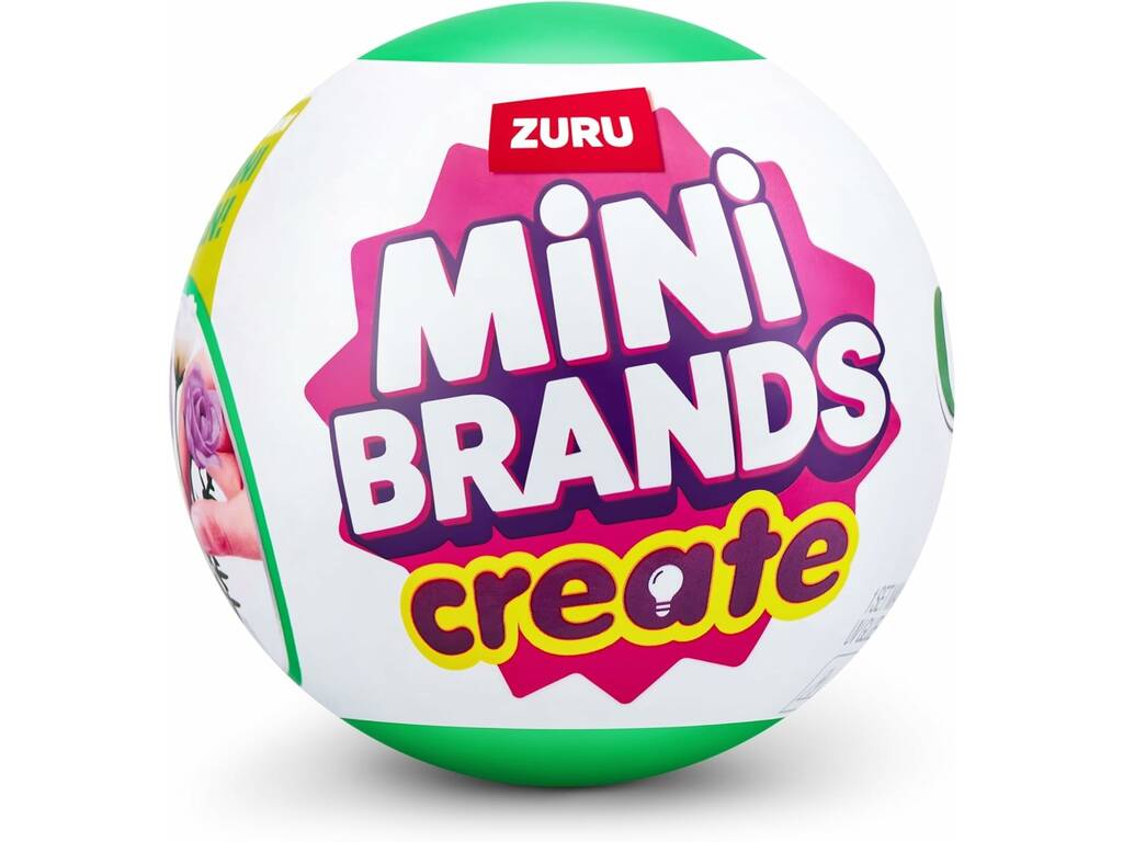 Zuru Mini Brands Create Bola Sorpresa Garden
