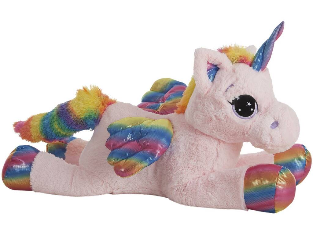 Peluche Licorne Rainbow de 60 cm