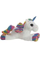 Peluche Unicórnio Rainbow de 60 cm