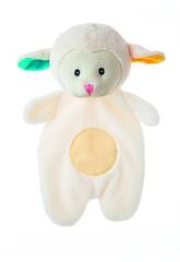 Little Kids Dou-Dou Petit mouton 30 cm avec hochet