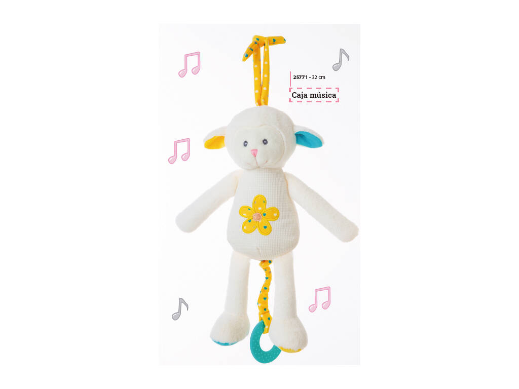 Little Kids Petit mouton Boîte à musique 32 cm