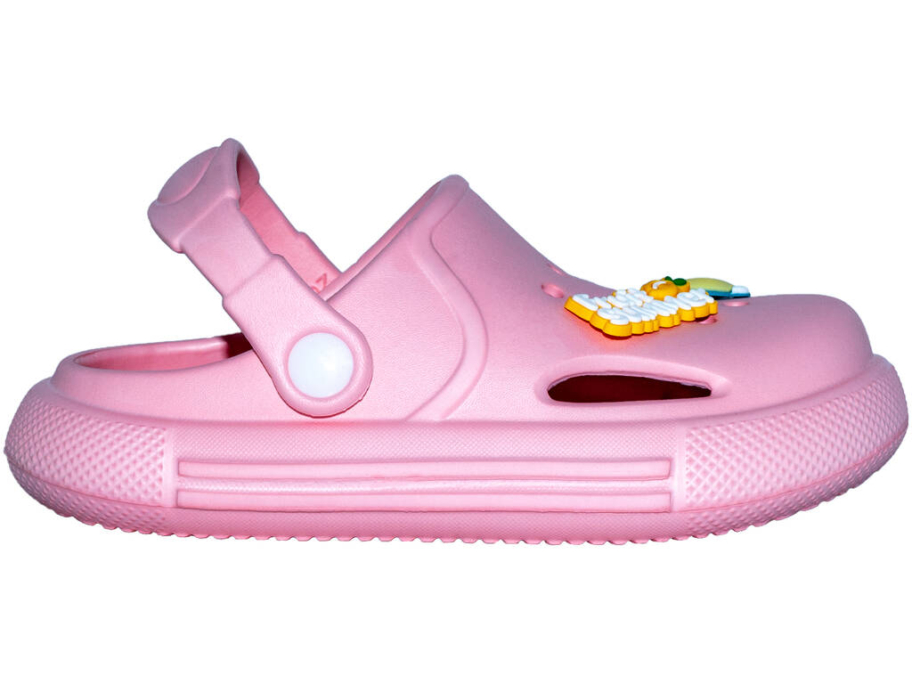 Sabots perforés EVA pour enfants, rose, taille 27
