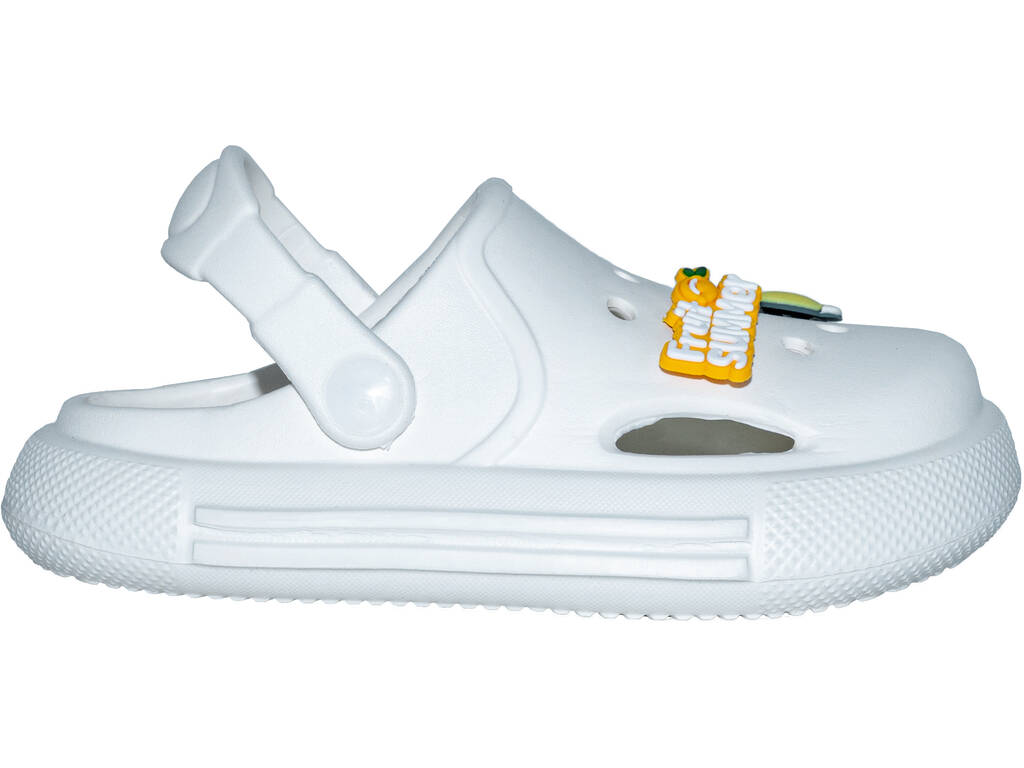 Sabots perforés EVA pour enfants, blancs, taille 20