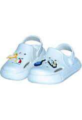 Tamancos Perfurados EVA Infantis Branco Tamanho 22