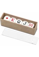 Paquet de 5 ds de poker 16 mm