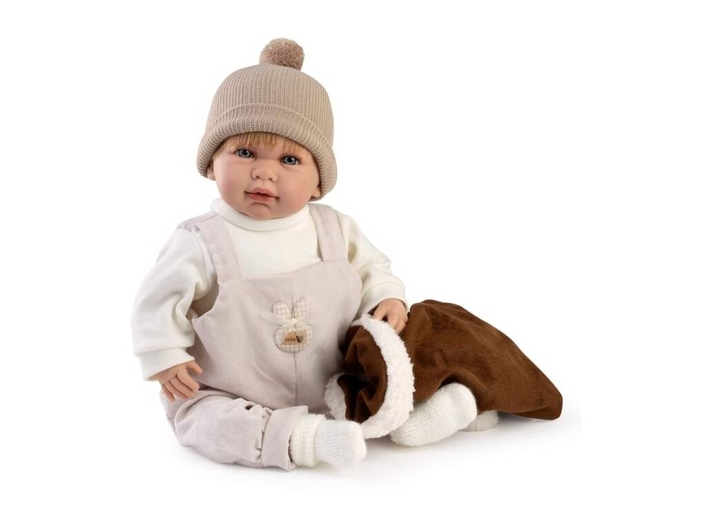 Poupée bébé pleureur Daniel de 45 cm avec veste