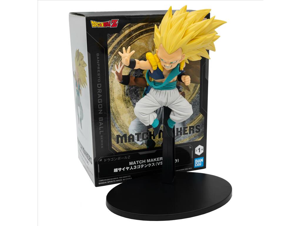 Dragon Ball Z Match Makers Figurine Gotenks Super Saiyan 3 de 11 cm