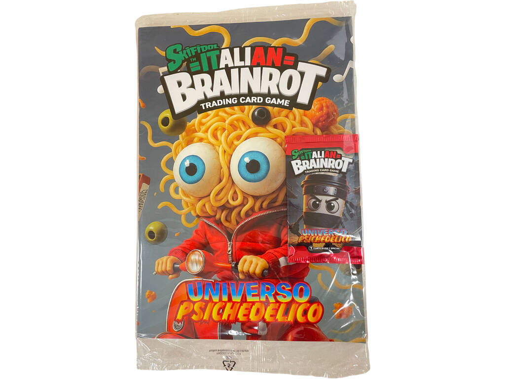 BrainRot Italian Universo Psichedelico TCG Pack Album avec enveloppe